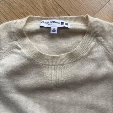 INES DE LA FRESSANGE 베이지 니트 스웨터 M