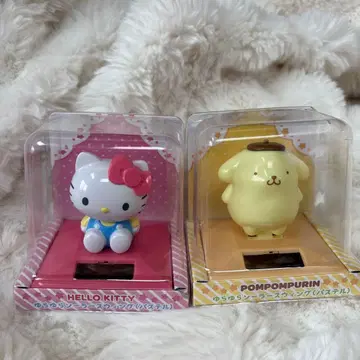 산리오 흔들흔들 솔라 스윙 (파스텔) 키티 폼폼푸딩