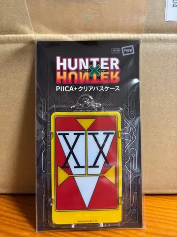 HUNTER x HUNTER 클리어 패스 케이스 더블 헌터 라이선스