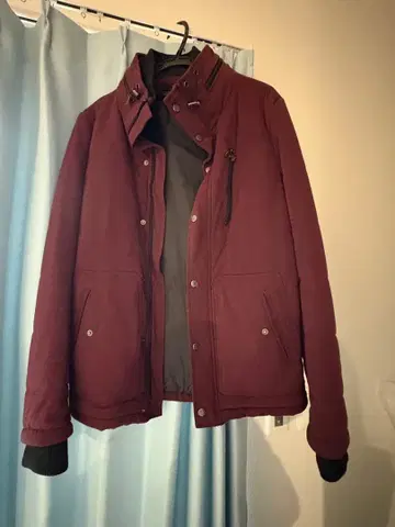 in the attic homme 버건디 점퍼