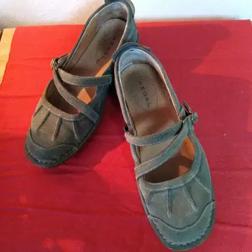 REGAL 멜리 제인 신발 24cm 올리브 그린