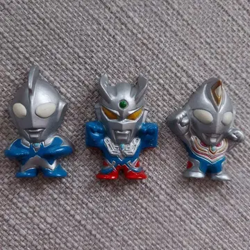 울트라맨 피규어 마그넷 형상화 3체 세트