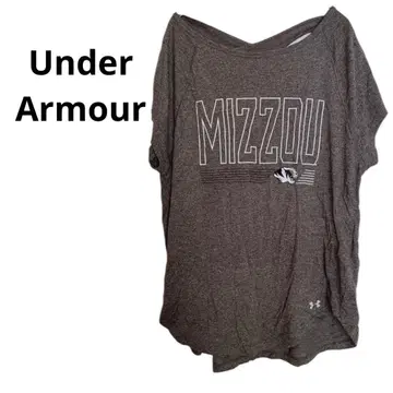 언더 아머 MIZZOU 티셔츠 그레이 로고