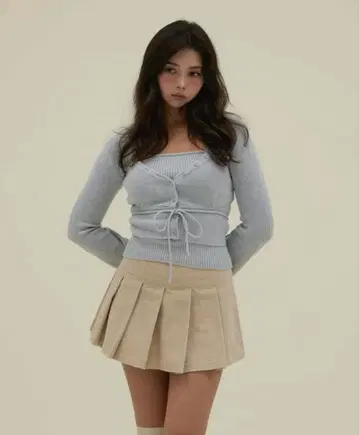 ANDMARY Delta button tops gray 정품