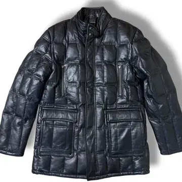 3 SCHAFEEN L 가죽 다운 자켓 양가죽 다운 가죽 자켓