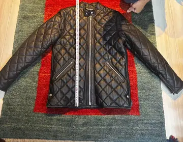 BARKBOX 라이더 자켓 라무 가죽