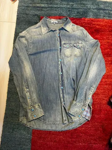 혼다 레이싱 데님 셔츠 GAS