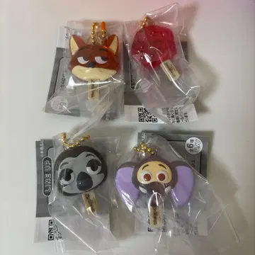 주토피아 아이스캔디 참 4종 세트