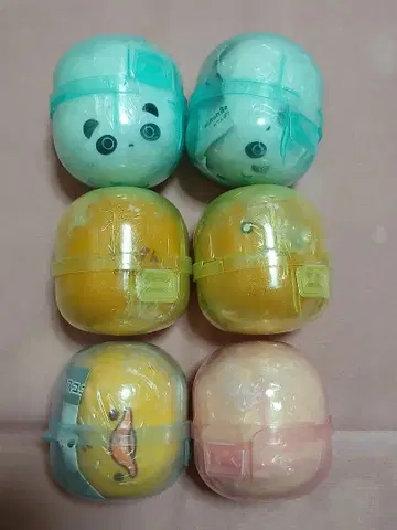 산엑스 유니버스 부드러운 마스코트 6개 세트 새상품