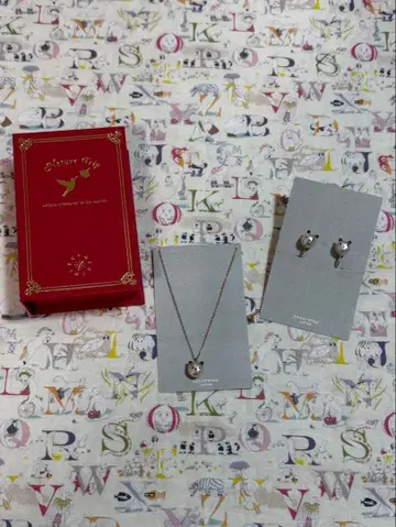 cocorotsu 팬더 목걸이 귀찌