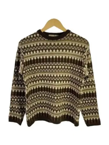 60~70s Jantzen 빈티지 올 패턴 울 니트 L 사이즈