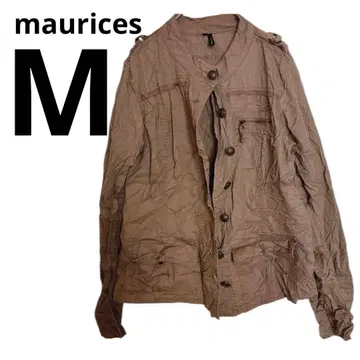 maurices [ M ] 베이지 브라운 밀리터리 자켓 아우터
