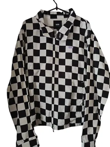 VANS 블록 체크 패턴 자켓 L 사이즈
