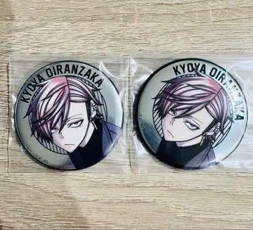 토우겐 안키 오이란 사카쿄야 메탈릭 캔뱃지 파보테리아 원작 그림