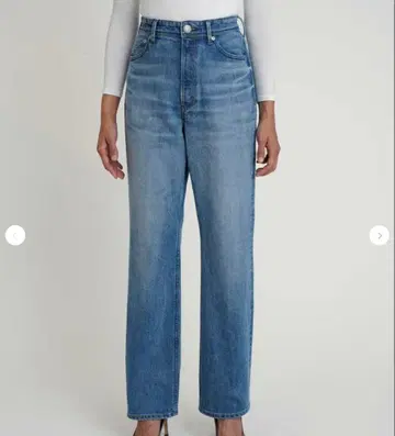 야누크 루이즈 LOUISE 스트레이트 데님 SFB