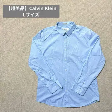 [컨디션 최상] Calvin Klein L 사이즈 논아이론 슬림핏 셔츠