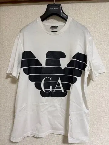 EMPORIO ARMANI 로고 프린트 티셔츠 XXL