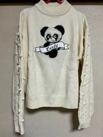 Candy Stripper PEPE 니트 스웨터