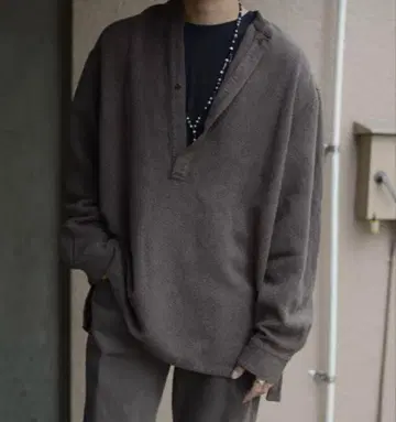 SEVEN BY SEVEN nariwai 별주 풀오버 셔츠