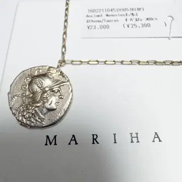 택 포함 마리하 고대의 기억 아테나 타우루스 코인 목걸이 60