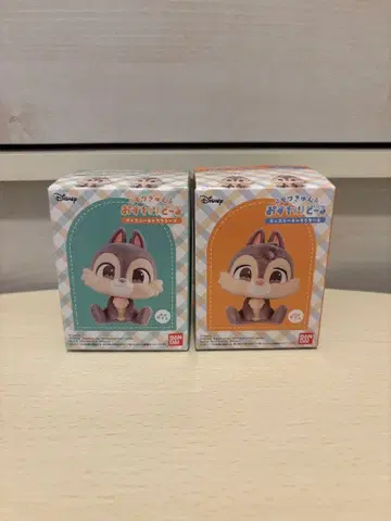 [ 미개봉 새상품 ] 디즈니 앉아있는 인형 칩과 데일
