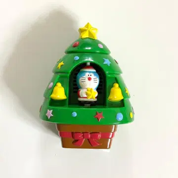 크리스마스 트리 도라에몽 희귀 레어 피규어 헤이세이 레트로 당시 물품