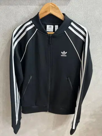 아디다스 SST 트랙 자켓 저지 블랙