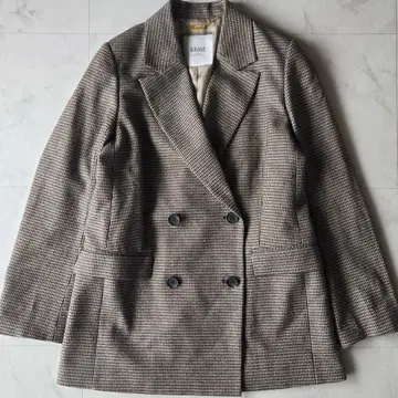 저널 스탠다드 레사쥬 건클럽/글렌체크 더블 자켓