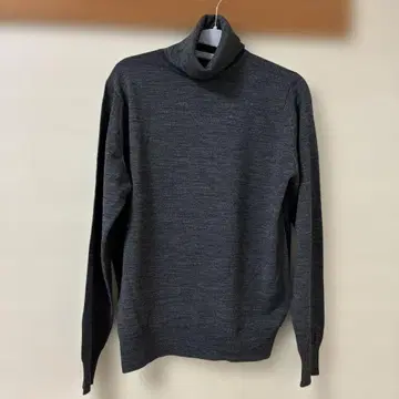 JOHN SMEDLEY 터틀넥 스웨터 다크 그레이
