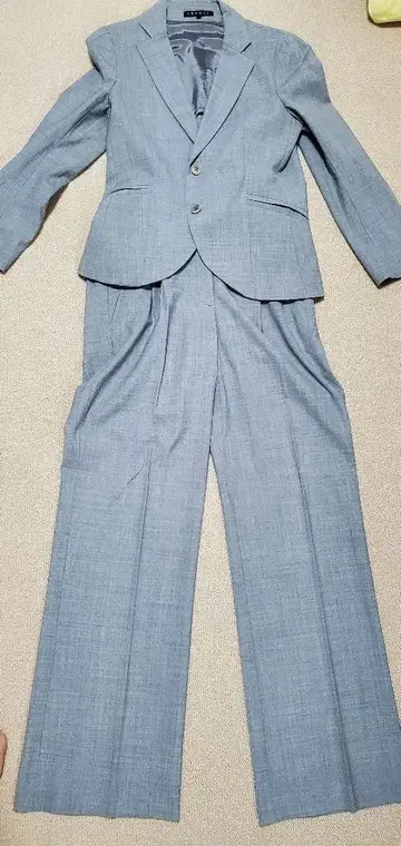 theory 수트 셋업 라이트 그레이