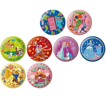 디즈니 자수 캔뱃지 2개 낱개 판매 가능 8개 세트