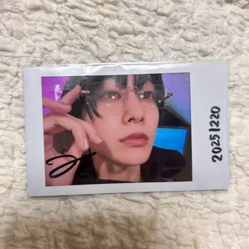 ExWHYZ mikina 날짜 친필 사인 폴라로이드