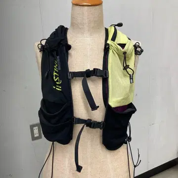 INSTINCT 트레일 러닝 자크 12리터 블랙/옐로우 그린