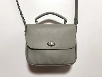 WEGO/미라클 체인 이타 숄더 그레이 이타백