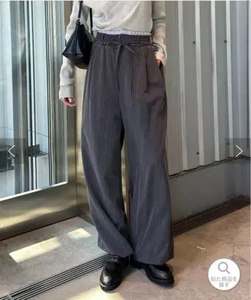 mystic W 벨트 팬츠