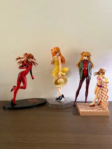 에반게리온 아스카 피규어 5체 세트