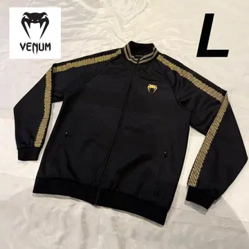 venum 저지 L 트랙 자켓 블랙 골드 흑금 베넘