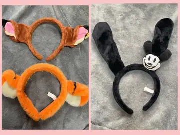 티거 밤비 오즈월드 머리띠 3종 세트 디즈니