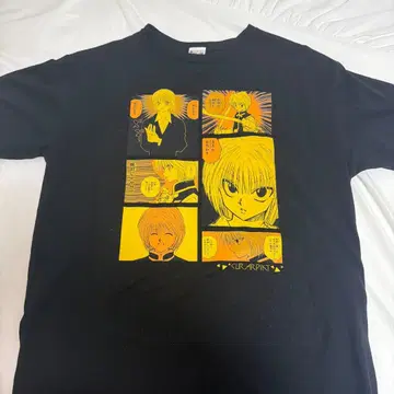 헌터헌터 크라피카 생일 T셔츠 빅 실루엣