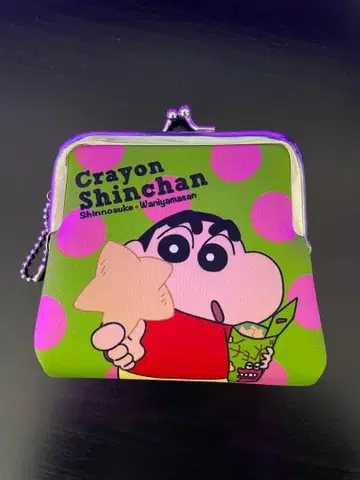 미사용품 짱구는 못말려(크레용 신짱) 지갑