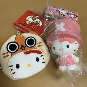 헬로키티 말랑말랑 마스코트 가마구치 볼체인