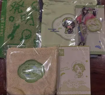 이하 라이 HappyPack 손수건 봉투 파우치 아크릴 스탠드 연하장