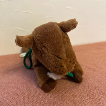 레트로 LION 낙타 칫솔 봉제 인형 파우치?