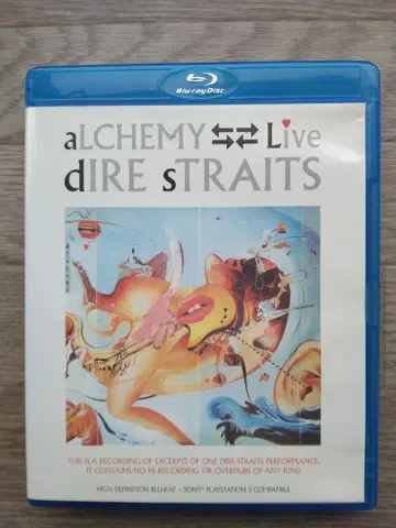 다이어 스트레이츠 / 알케미 라이브, 블루레이 수입반