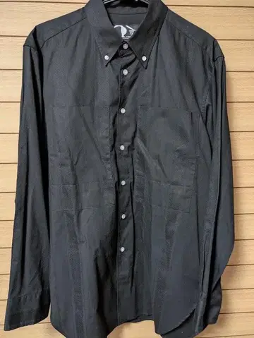 ARISTRIST 블랙 버튼다운 셔츠 XL 초노 마사히로