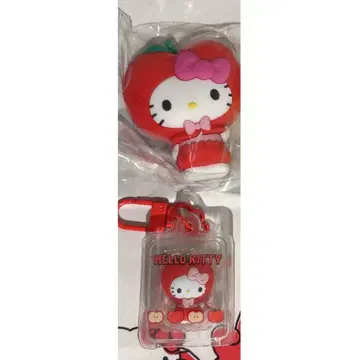 산리오 후르츠 시크릿 마그넷 키링 키티 2세트