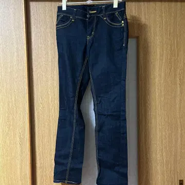 Brappers 다크 블루 슬림핏 데님