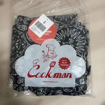 Cookman 셰프 팬츠 블랙 S