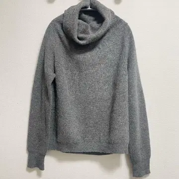 Y's 그레이 터틀 니트