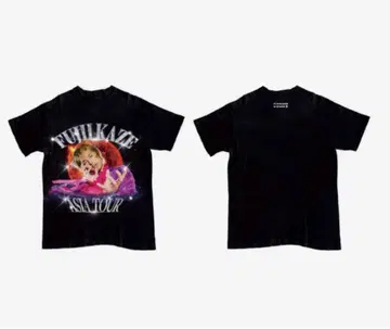 후지이 카제 아시아 투어 티셔츠 한국 서울 Pink Kaze